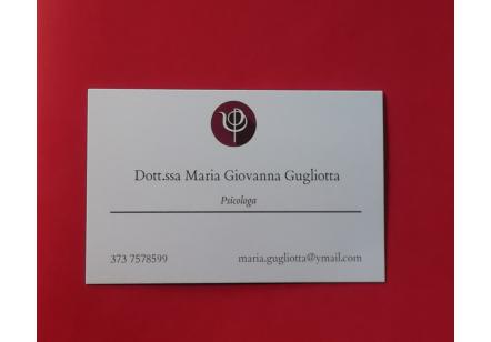 Dott.ssa Maria Giovanna Gugliotta
